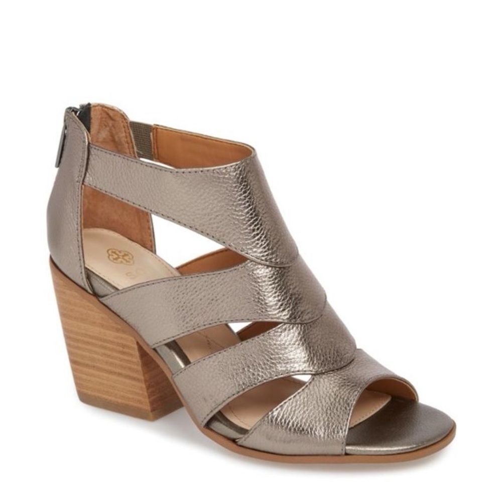 Isola Rona sandal in metallic